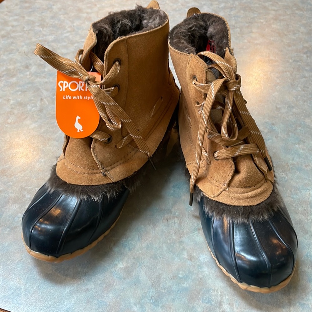 Sporto booties (sz 10)